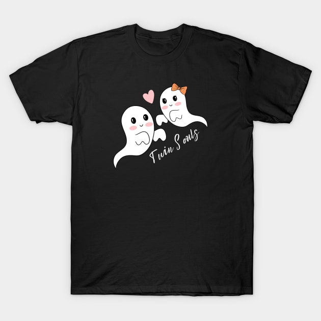 Twin Souls T-Shirt by Random Prints